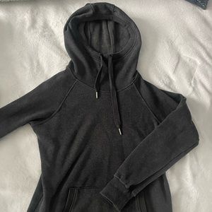 90Degree fleece lined funnel neck hoodie